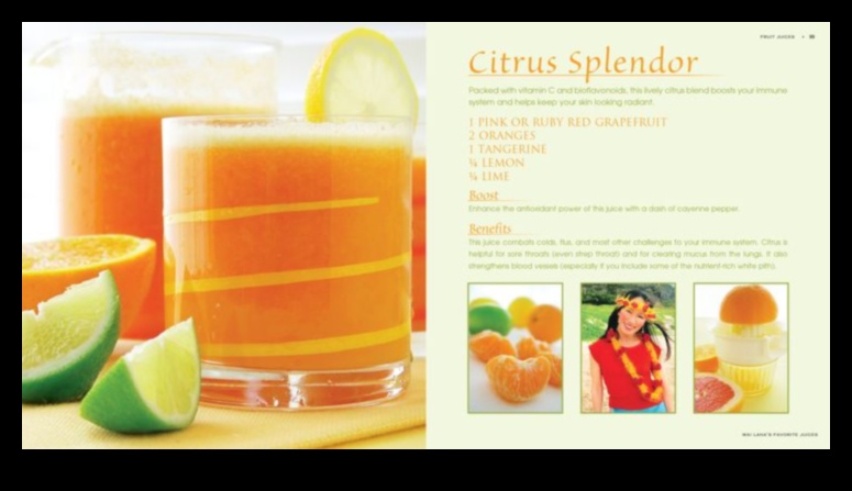 Citrus Splendor Meyve Suyunun Zesty Tarafında Bir Detoks Yolculuğu